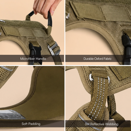 Ironclad Harness | Escape-Proof Comfort | Night-Visible Safety