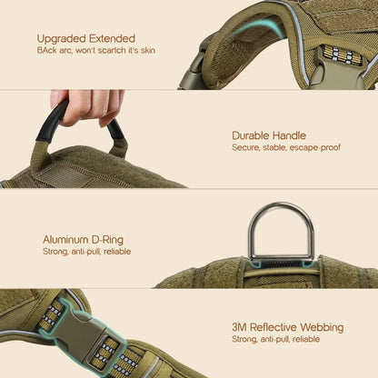 Ironclad Harness | Escape-Proof Comfort | Night-Visible Safety