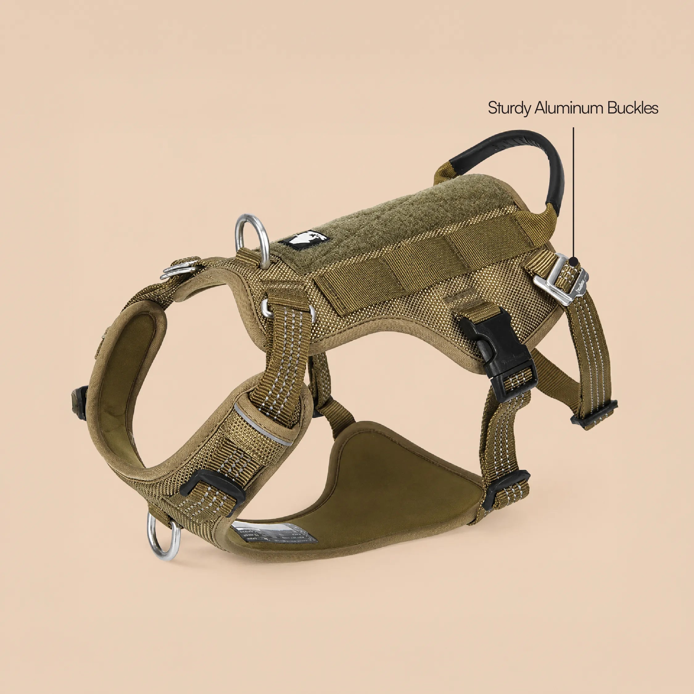 Ironclad Harness | Escape-Proof Comfort | Night-Visible Safety