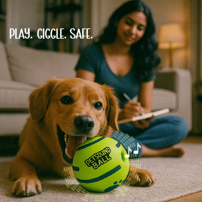 JoyBall – The Ultimate Giggle Toy for Happy, Healthy Dogs!