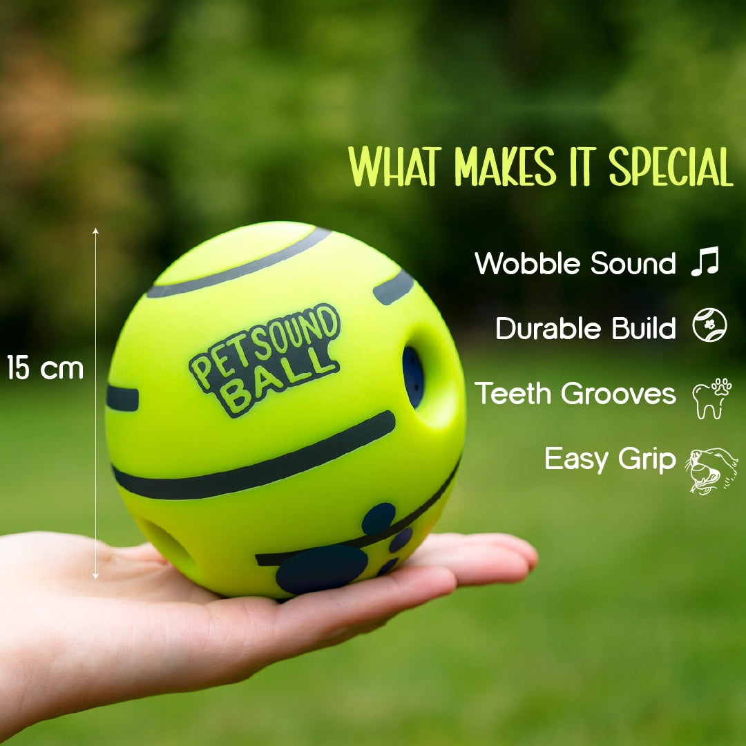 JoyBall – The Ultimate Giggle Toy for Happy, Healthy Dogs!