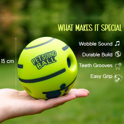 JoyBall – The Ultimate Giggle Toy for Happy, Healthy Dogs!