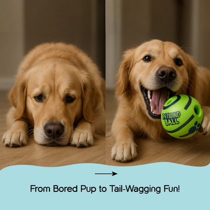 JoyBall – The Ultimate Giggle Toy for Happy, Healthy Dogs!
