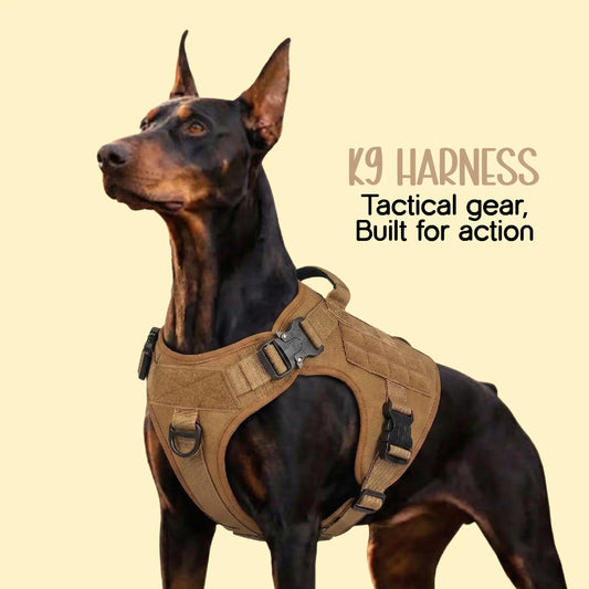K9 Harness | Controlled Grip | Tactical Gear For Dogs