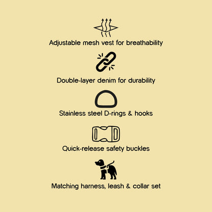 Kindred Harness | Stylish Safety | Comfort for Everyday Walks