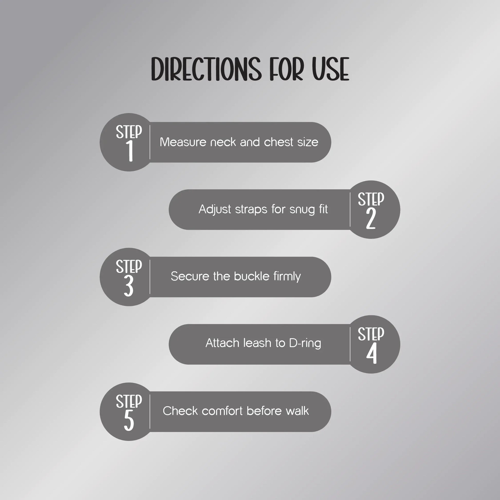 Kingsguard Leather Harness | Genuine Leather Exterior | Rexine Cushioning | No-Choke Walk Control - Tilting Heads