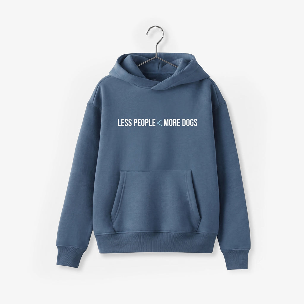Less People More Dogs Unisex Hoodie