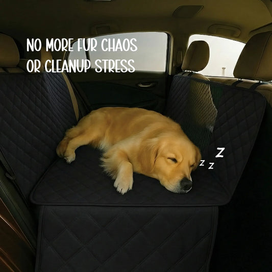 Luxe Car Seat Cover – Safe Rides | Mess-Free Travel | Storage Included - Tilting Heads