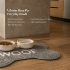 Mealbone Mat | Bone-Shaped, Non-Slip Comfort | Clean Paws, Cozy Floors
