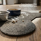Mealbone Mat | Bone-Shaped, Non-Slip Comfort | Clean Paws, Cozy Floors