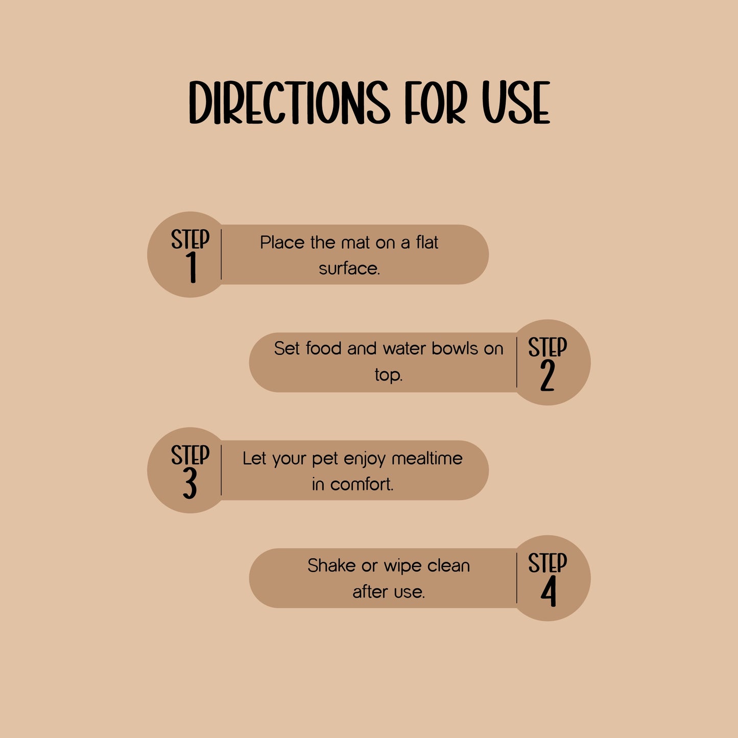 Mealbone Mat | Bone-Shaped, Non-Slip Comfort | Clean Paws, Cozy Floors