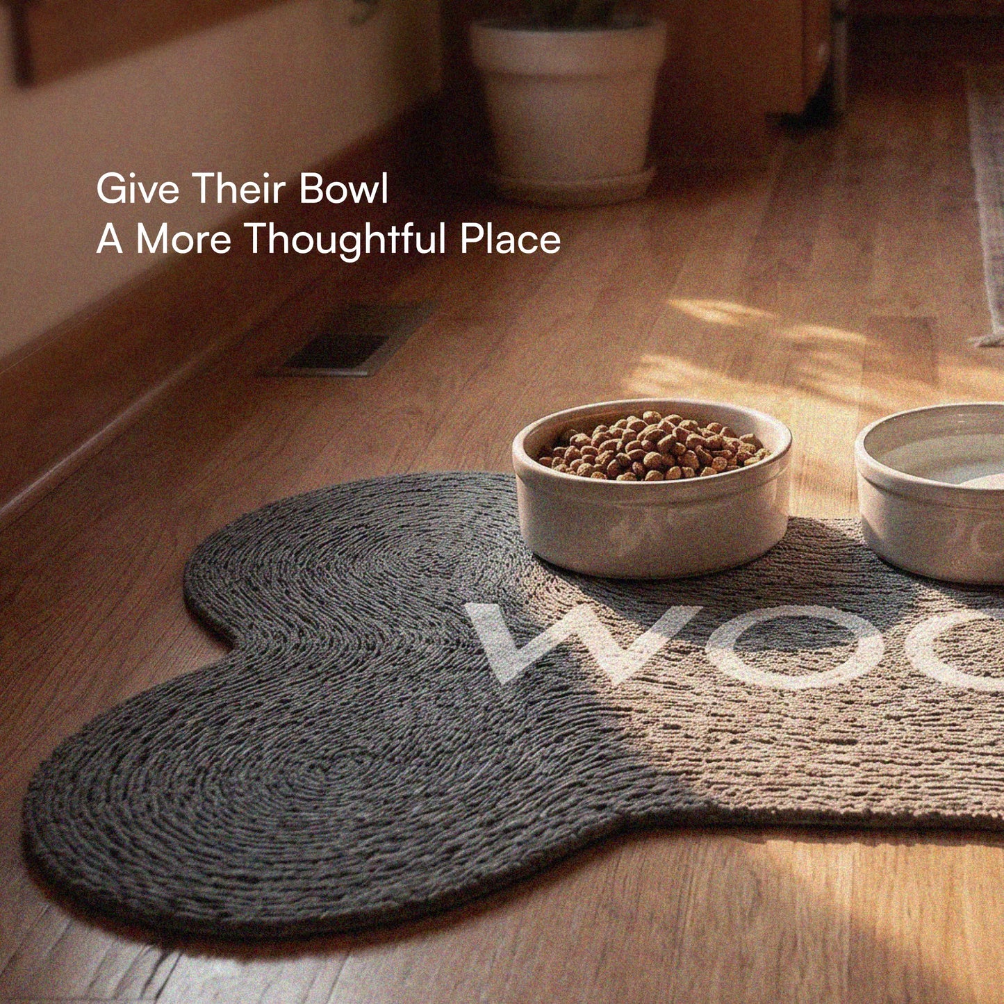 Mealbone Mat | Bone-Shaped, Non-Slip Comfort | Clean Paws, Cozy Floors