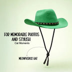 Meowverick Hat – Cute Dress-Up Hat for Stylish Cats - Tilting Heads