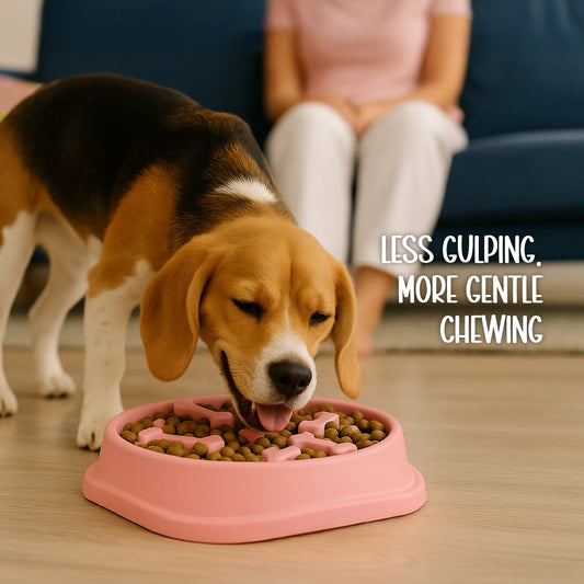 MindfulMunch Bowl – Interactive Pet Bowl for Healthy Eating