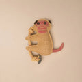 MonkeyChew Toy Organic Jute Chew & Tug Toy For Dogs & Cats