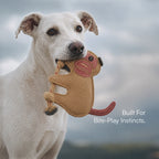MonkeyChew Toy Organic Jute Chew & Tug Toy For Dogs & Cats