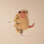 MonkeyChew Toy Organic Jute Chew & Tug Toy For Dogs & Cats
