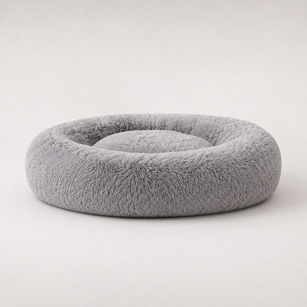 NapDen Donut Bed | Stress-Relief Pet Bed | Safe for All Skin Types - Tilting Heads