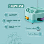 NibblePlay Feeder Cat Toy | Play, Engage & Feed in One Fun Product - Tilting Heads