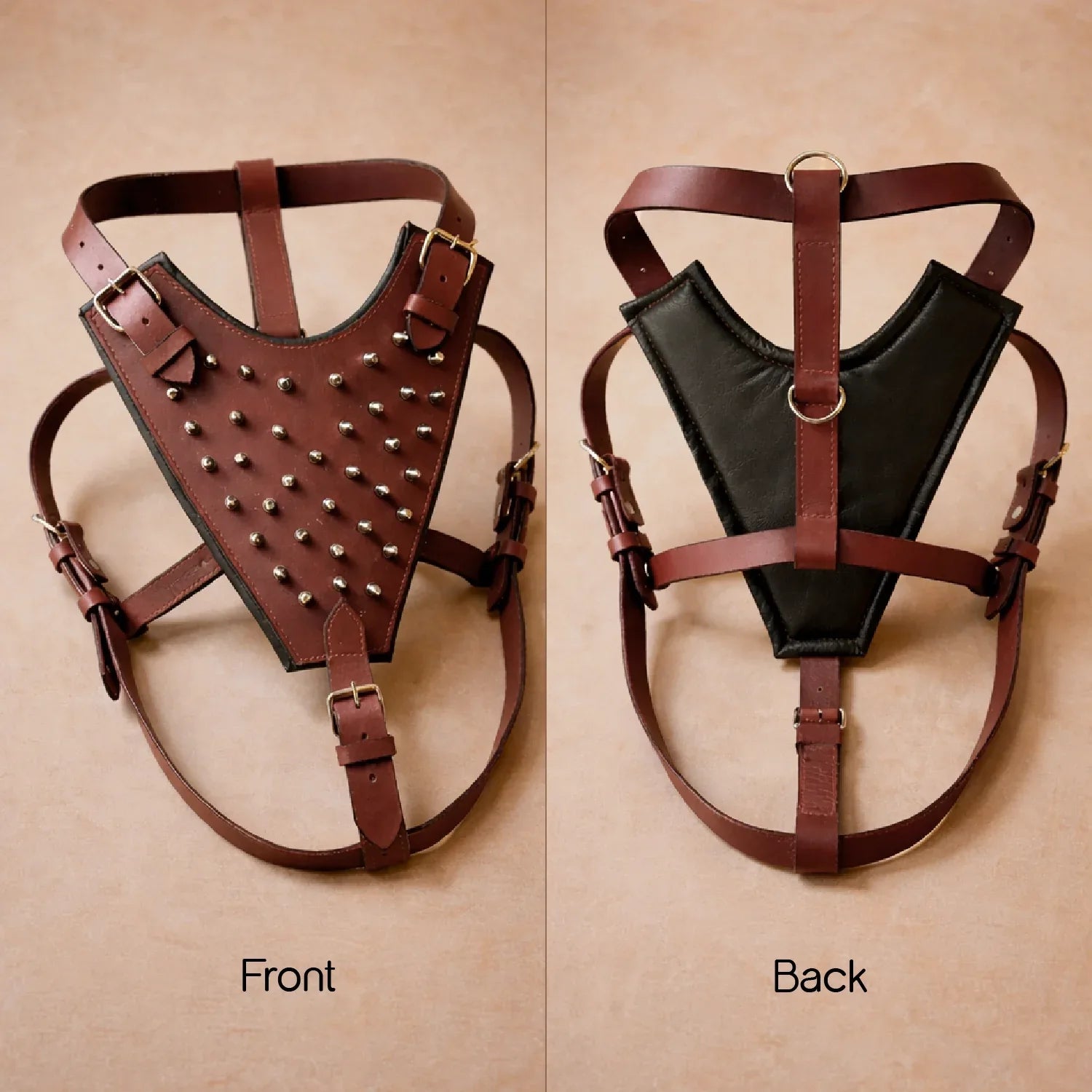 Stormborn Harness – Premium Leather Harness for Strong Dogs - Tilting Heads