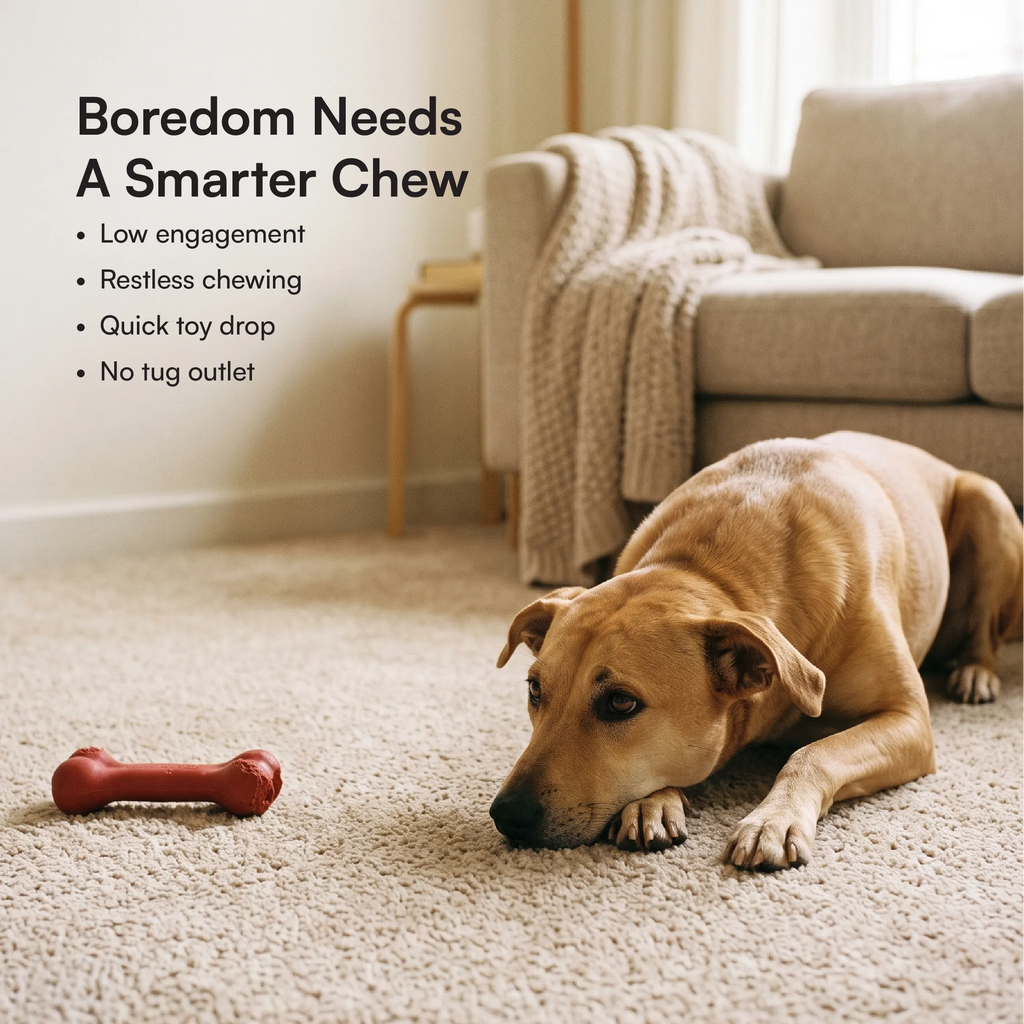 OctoSqueak Toy | Squeaky Rope Tug Toy for Dogs