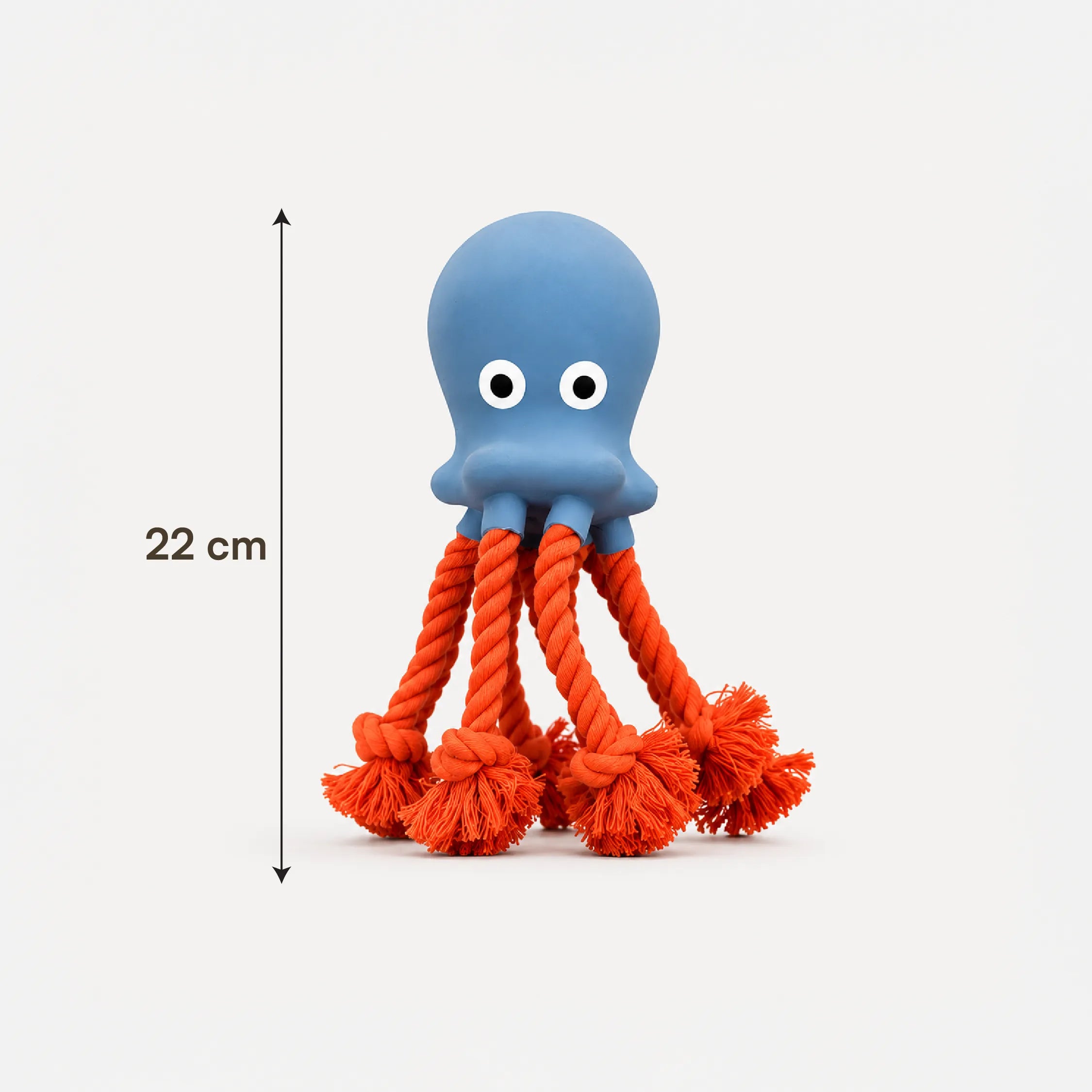 OctoSqueak Toy | Squeaky Rope Tug Toy for Dogs