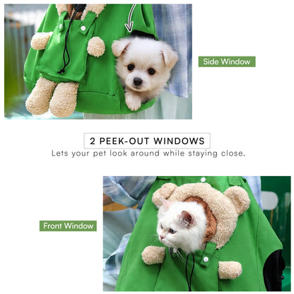PocketPup Tote Bag - Travel Ready Breathable Tote for Small Pets up to 6.5 kg