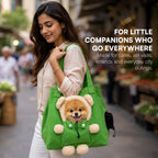PocketPup Tote Bag - Travel Ready Breathable Tote for Small Pets up to 6.5 kg