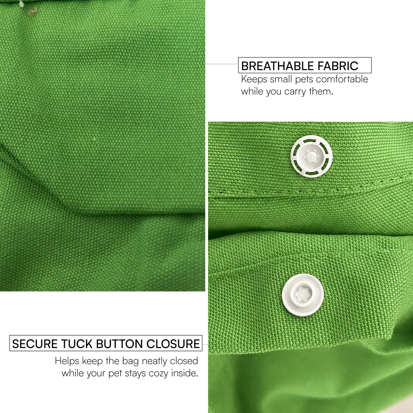 PocketPup Tote Bag - Travel Ready Breathable Tote for Small Pets up to 6.5 kg