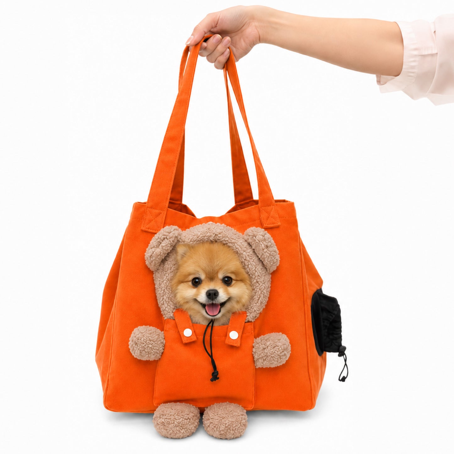 PocketPup Tote Bag - Travel Ready Breathable Tote for Small Pets up to 6.5 kg