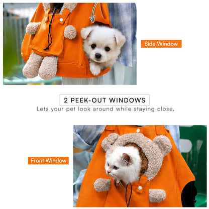 PocketPup Tote Bag - Travel Ready Breathable Tote for Small Pets up to 6.5 kg