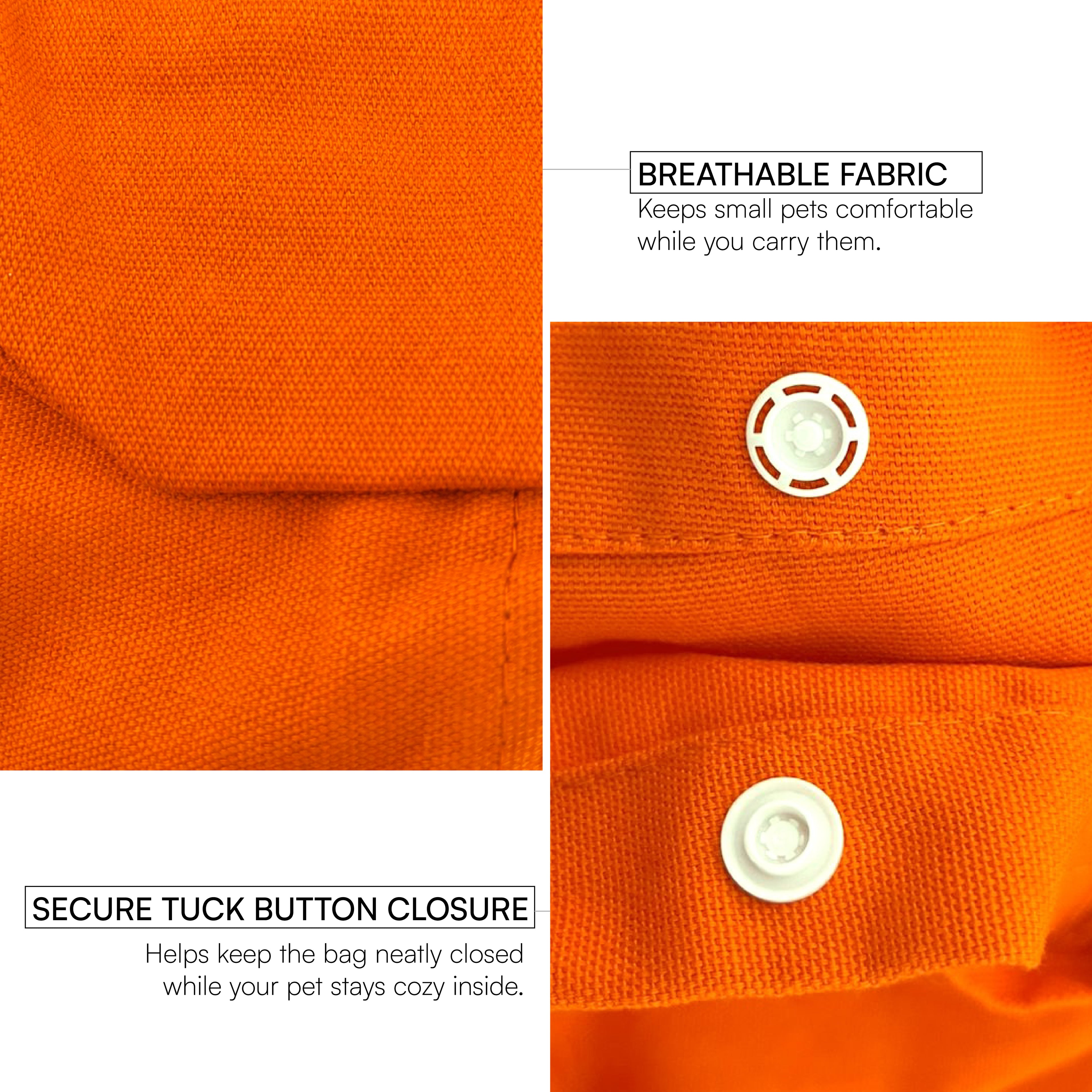 PocketPup Tote Bag - Travel Ready Breathable Tote for Small Pets up to 6.5 kg