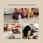 Paw Care Kit | Clean, Moisturize & Trim Paws After Walks | Complete Daily Paw Hygiene Set