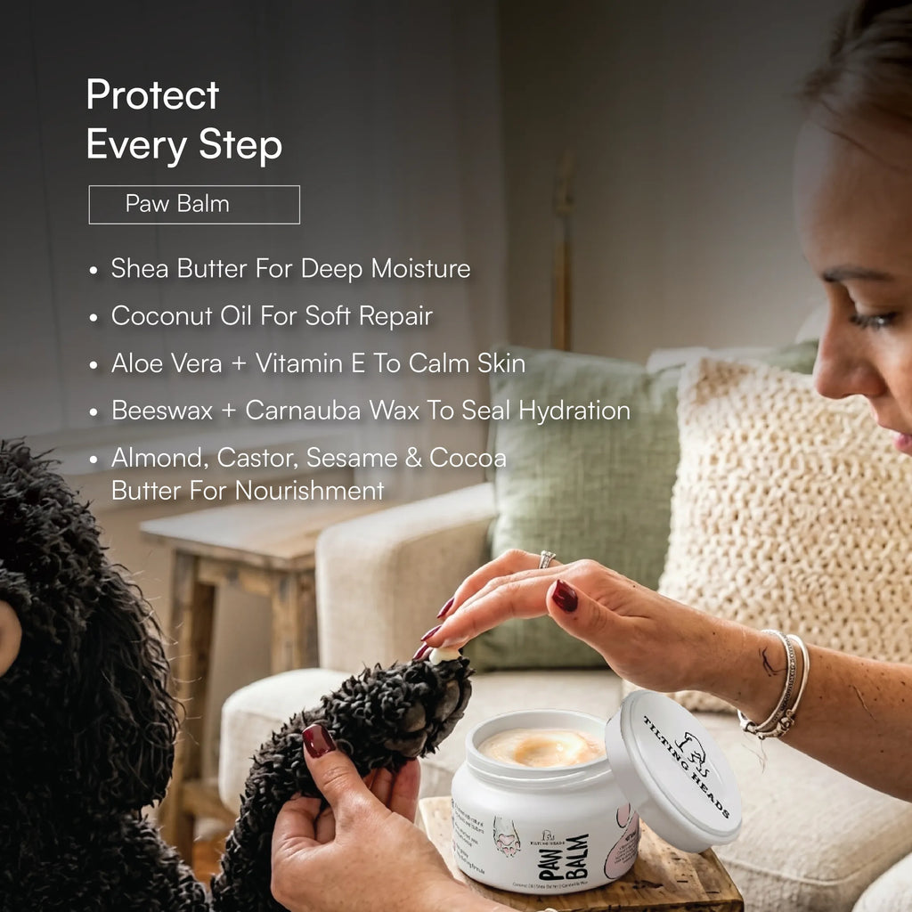 Paw Care Kit | Clean, Moisturize & Trim Paws After Walks | Complete Daily Paw Hygiene Set