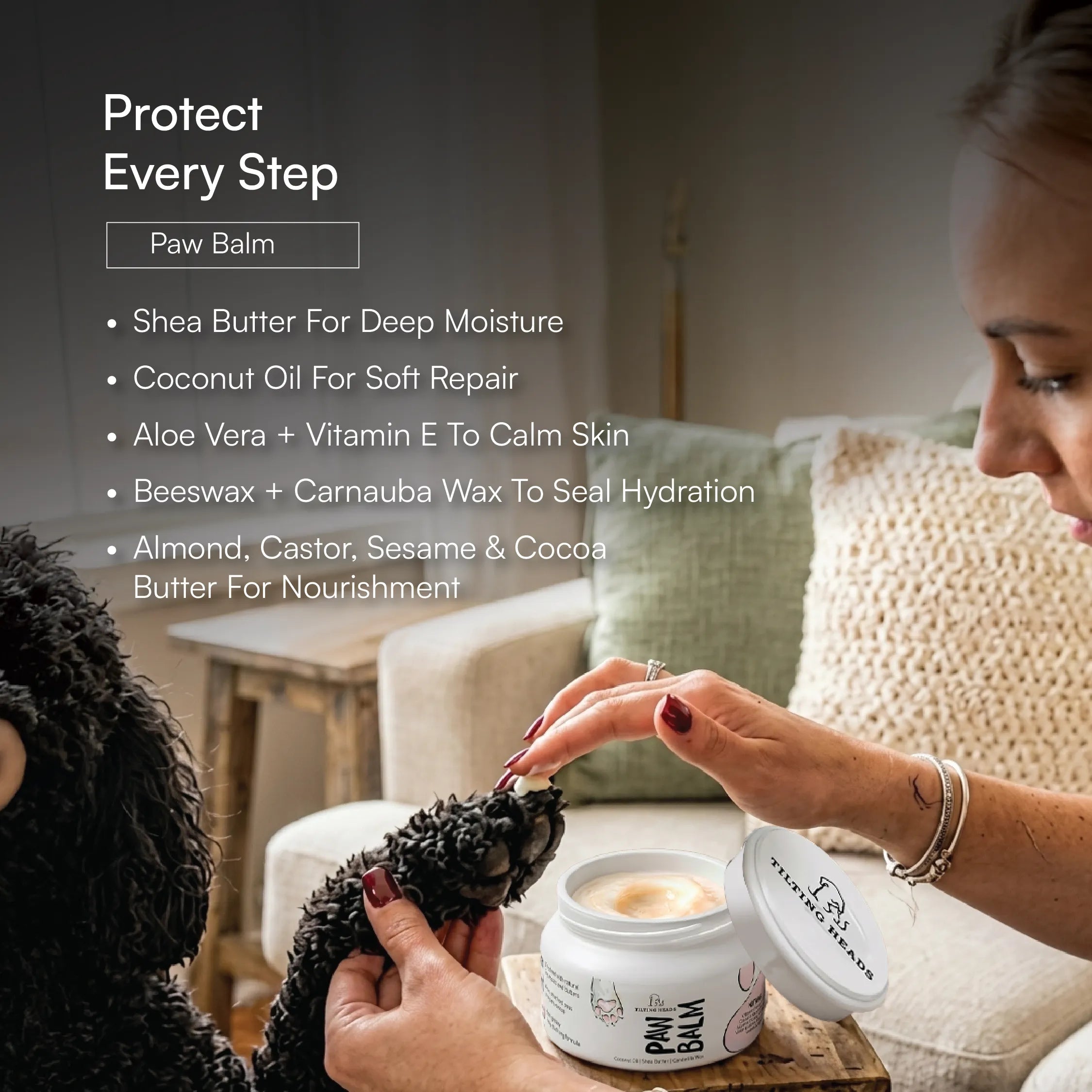 Paw Care Kit | Clean, Moisturize & Trim Paws After Walks | Complete Daily Paw Hygiene Set