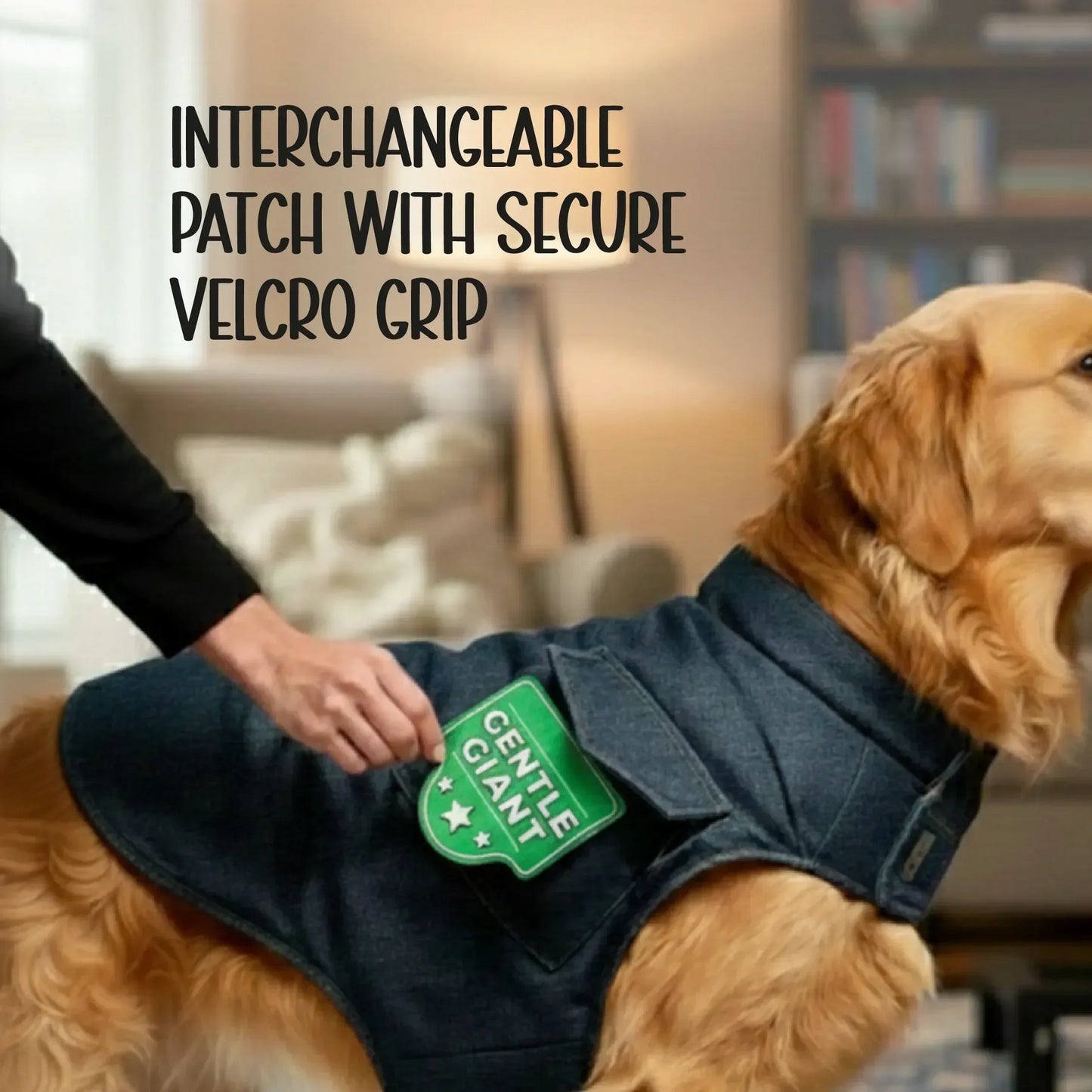 Persona Jacket | Winter Comfort Tailored to Your Pet’s Unique Personality | Denim Look | Soft Puffer Lining - Tilting Heads