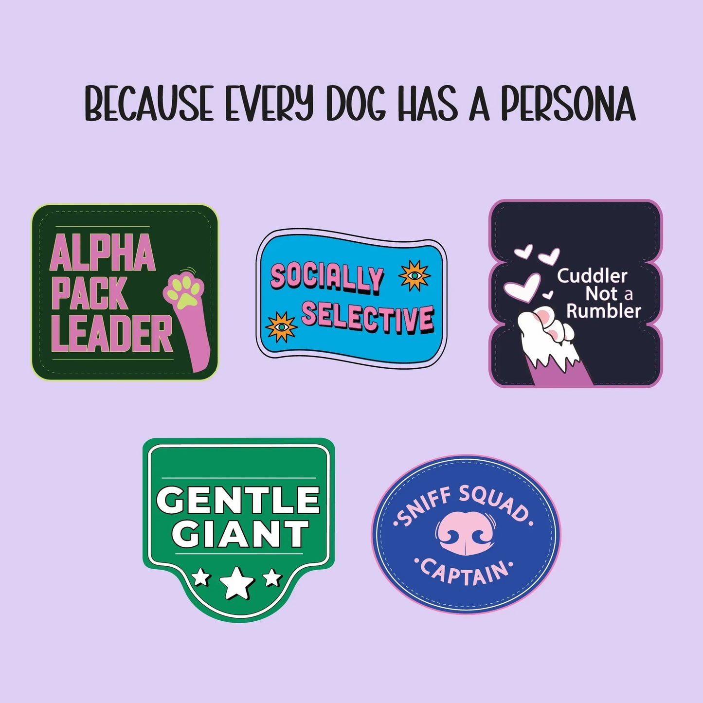 Persona Jacket | Winter Comfort Tailored to Your Pet’s Unique Personality | Denim Look | Soft Puffer Lining - Tilting Heads