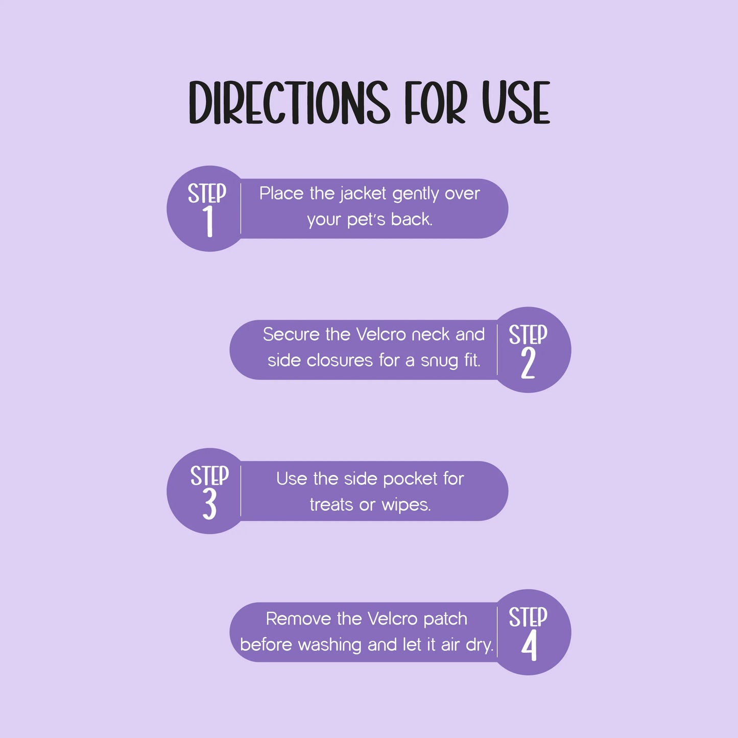 Persona Jacket | Winter Comfort Tailored to Your Pet’s Unique Personality | Denim Look | Soft Puffer Lining