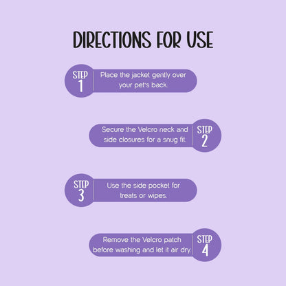 Persona Jacket | Winter Comfort Tailored to Your Pet’s Unique Personality | Denim Look | Soft Puffer Lining - Tilting Heads