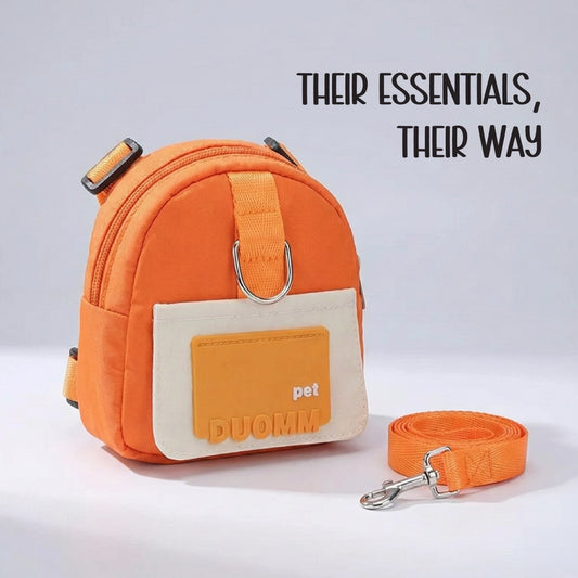 PetCore Satchel | With Matching Leash | Their Own Backpack | Easy Walk Control