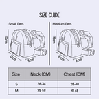 PetCore Satchel | With Matching Leash | Their Own Backpack | Easy Walk Control - Tilting Heads