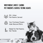 PetCore Satchel | With Matching Leash | Their Own Backpack | Easy Walk Control - Tilting Heads