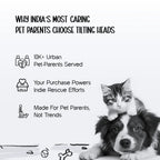 PetCore Satchel | With Matching Leash | Their Own Backpack | Easy Walk Control - Tilting Heads