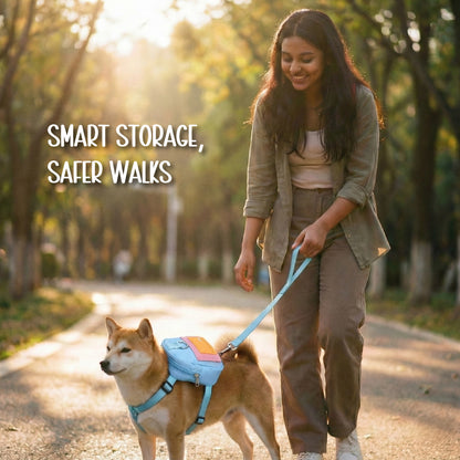 PetCore Satchel | With Matching Leash | Their Own Backpack | Easy Walk Control