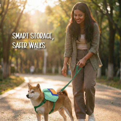 PetCore Satchel | With Matching Leash | Their Own Backpack | Easy Walk Control