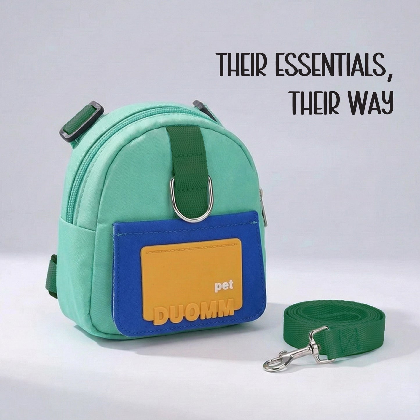 PetCore Satchel | With Matching Leash | Their Own Backpack | Easy Walk Control
