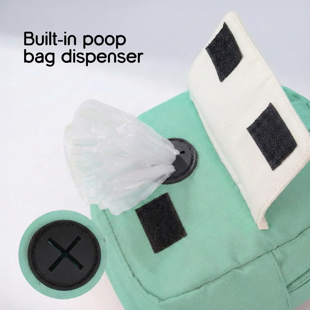 PetCore Satchel | With Matching Leash | Their Own Backpack | Easy Walk Control - Tilting Heads