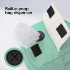 PetCore Satchel | With Matching Leash | Their Own Backpack | Easy Walk Control - Tilting Heads