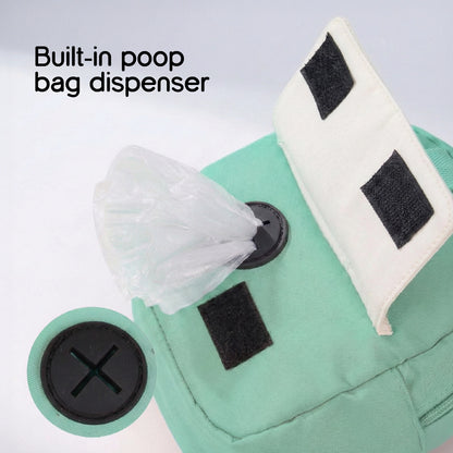 PetCore Satchel | With Matching Leash | Their Own Backpack | Easy Walk Control