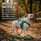PetCore Satchel | With Matching Leash | Their Own Backpack | Easy Walk Control - Tilting Heads